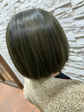 ショート カラー 平野 歩夢のヘアスタイル