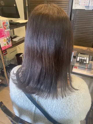 ミディアム ルプラボウ/鈴木 颯天のヘアスタイル