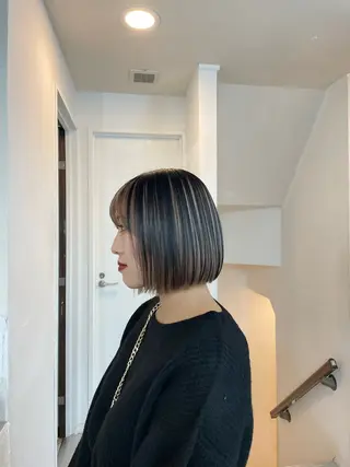 ショート カラー ヘアアレンジ 🦠デザインカラー/ 魚瀬あおい🦠のヘアスタイル