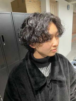ロング パーマ特化 龍雅💈のヘアスタイル