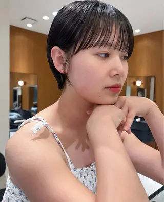 ショート 松村光留 /ショートカットのヘアスタイル