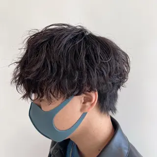 パーマ メンズ メンズ縮毛矯正 ♠️店長下平隼人のヘアスタイル