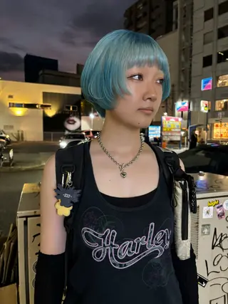 ショート sea's所属・ヒラカホ/矢場町/ ブリーチ/似合わせのヘアスタイル