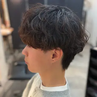パーマ メンズ 男の理想を叶える🔥 メンズパーマ特化｜関のヘアスタイル