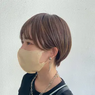 ショート 草野ゆずき⌇縮毛矯正 ⌇レイヤー⌇ボブ🕊のヘアスタイル