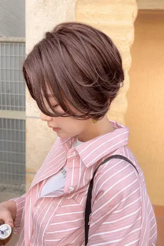 ショート カラー 🌿アロマヘアルーム 池袋店✂︎のヘアスタイル