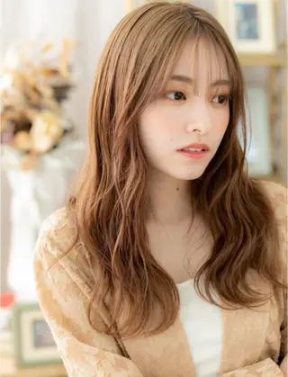 ロング パーマ カバーヘアブリス上尾店所属・飯田 萌友のヘアスタイル