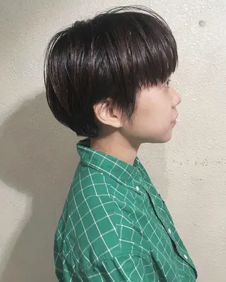 ショート ヨナイ チヒロのヘアスタイル