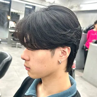 パーマ メンズ 韓国ヘア🇰🇷 メンズパーマ/つかさのヘアスタイル