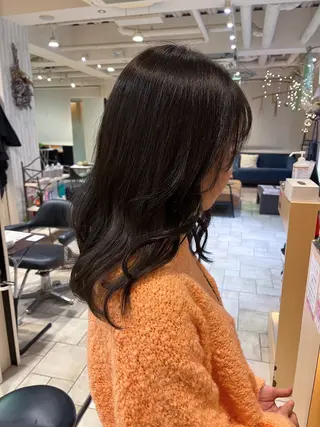 ロング レイヤー/暖色/ 髪質改善/永礼芳果のヘアスタイル