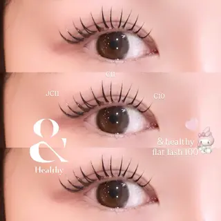 マツエク・マツパ 千島 里歩のマツエク・マツパデザイン