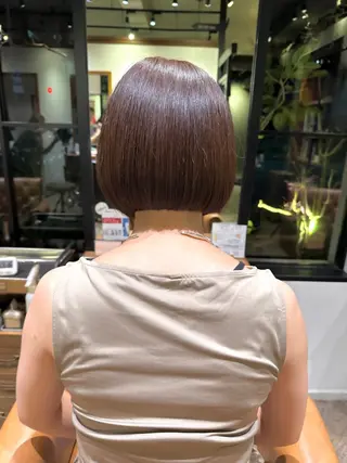 ショート なかの りなのヘアスタイル