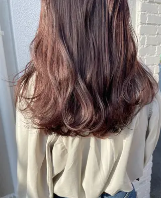 ロング 🧴透明感カラー 松本麻里奈🫧のヘアスタイル