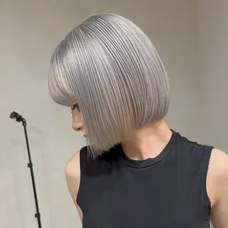 ミディアム 佐藤 凜大のヘアスタイル
