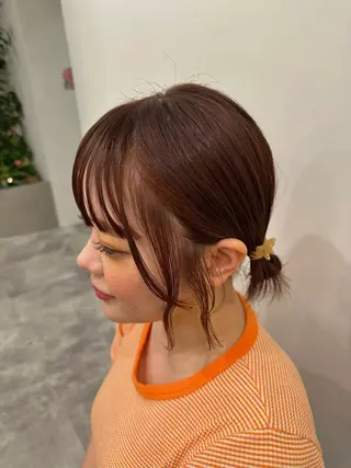 ミディアム カラー ROPE🫧 フウカのヘアスタイル