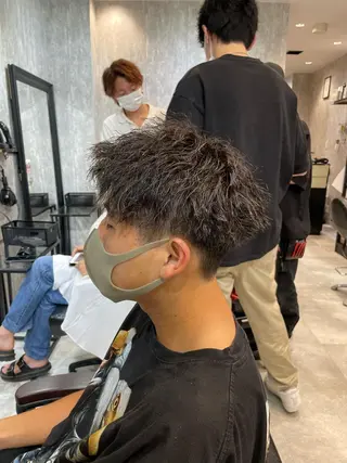 ショート パーマ メンズ ✨メンズ特化✨鈴木 遼太のヘアスタイル