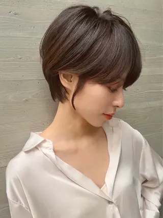 ショート 巻ける縮毛矯正/ボブ 小顔カット大和田拓夢のヘアスタイル