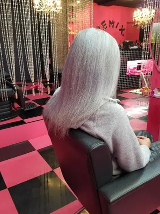 セミロング カラー REMIX　by　  Love　hairのヘアスタイル