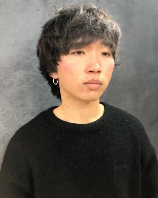 ヘアアレンジ メンズ ainico+所属・メンズ特化✂️栗原 侑也のヘアスタイル