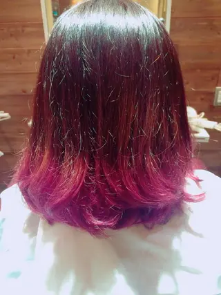 カラー 龍 門のヘアスタイル