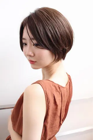 ショート カラー 髪質改善カラー ショートボブ専門のヘアスタイル