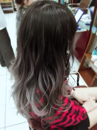 ショート ミディアム セミロング ロング カラー パーマ ヘアアレンジ メンズ サロウィン柏所属・神山 昌子のヘアスタイル