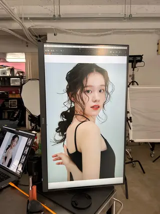 セミロング MASHU所属・レイヤーカット🌟 きだに りののヘアスタイル