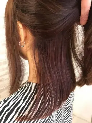 セミロング カラー VOGUE LOGIC所属・ヴォーグロジック CHISAのヘアスタイル