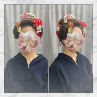 ロング ヘアセット/着付け 𓇼 松本 夏美𓇼のヘアスタイル