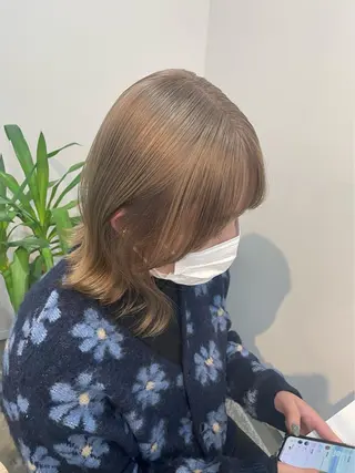 カラー ハイトーンカラー/ miyuuのヘアスタイル