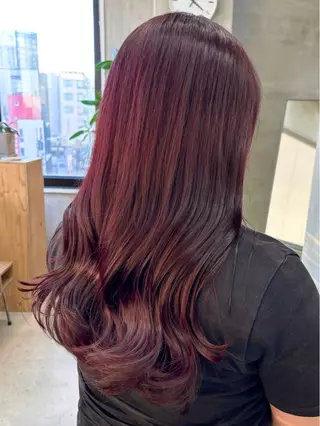 セミロング カラー 村田 春歌のヘアスタイル