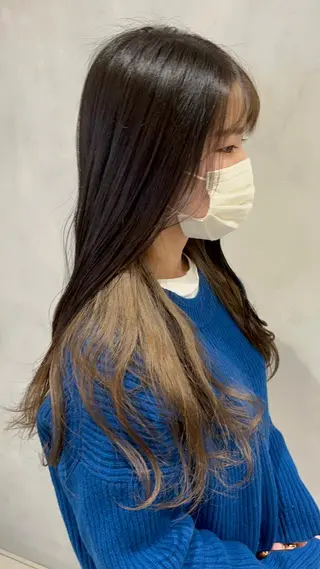 ロング 中嶋 彩乃のヘアスタイル