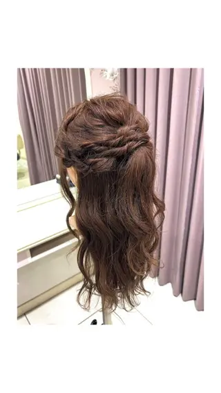 ロング ヘアアレンジ Ash志木南口店／ まおのヘアスタイル