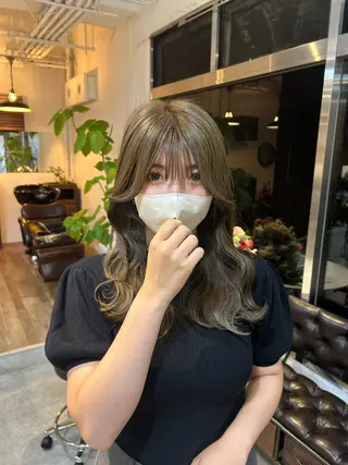 セミロング カラー CURIO/南船場 /RIN💈🍎のヘアスタイル