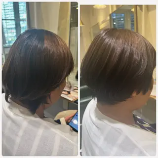 ショート laffin❁ななみ /パーマスタイルのヘアスタイル