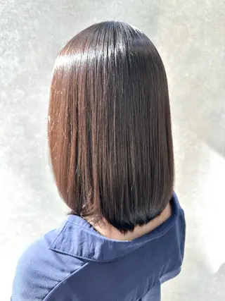 ロング 🔸縮毛矯正/髪質 改善カラー石崎🔸のヘアスタイル