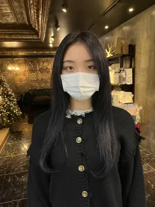 ロング カラー HAIR MAKE  miel所属・🫧透明感カラー🫧 SHINSEIのヘアスタイル