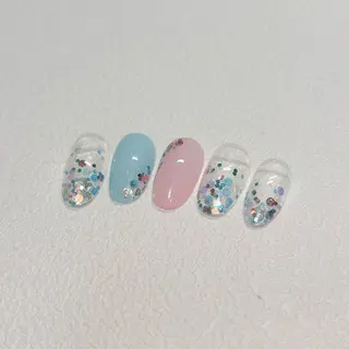 ネイル アネラ もか.⋆𝜗𝜚のネイルデザイン
