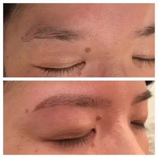 ロング カラー パーマ ヘアアレンジ マツエク・マツパ t-under~taachi~所属・taachi Nanaのマツエク・マツパデザイン