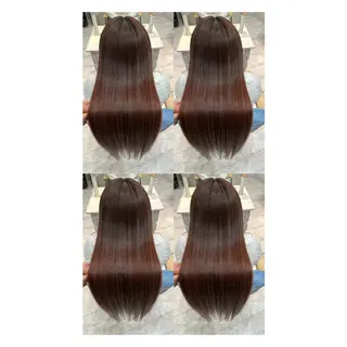 ロング カラー 店長✨レイヤー✖️ 髪質改善✖️韓国ヘアのヘアスタイル