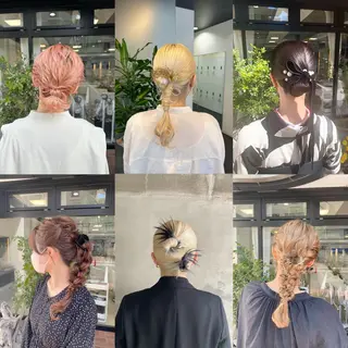 ヘアアレンジ 暖色カラー /ヘアアレンジ/花鈴のヘアスタイル