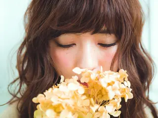 ミディアム カラー Hair mission【ヘアーミッション】心斎橋所属・エクステ／レイヤー 落合/心斎橋のヘアスタイル