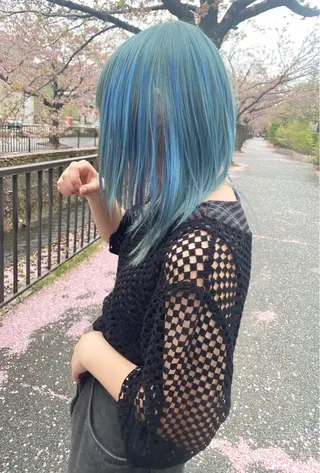 ロング カラー nambu-GARDEN所属・上田 昂雅のヘアスタイル