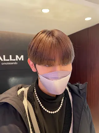 ショート カラー パーマ メンズ YUKI🇰🇷 カルマ／ダウンパーマのヘアスタイル