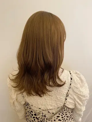 ミディアム カラー 入江 允のヘアスタイル