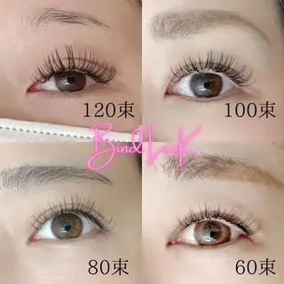 マツエク・マツパ PROSOLrita 西風新都のマツエク・マツパデザイン