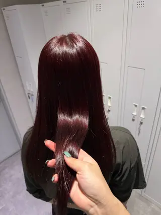 ロング カラー モデル募集中/西梅田 naruka🍏のヘアスタイル