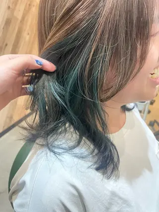 カラー 髪質改善 個室美容室 calm 新田 美容院【カルム】所属・【カルム】 スズキのヘアスタイル