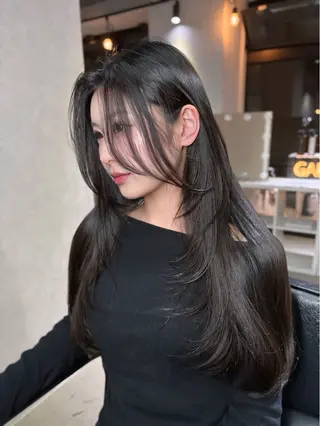 ロング カラー ワンホンヘア ケラチン/Kaitoのヘアスタイル