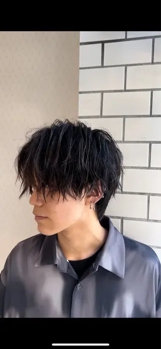 パーマ メンズ メンズパーマ 特化/京橋/栗野のヘアスタイル
